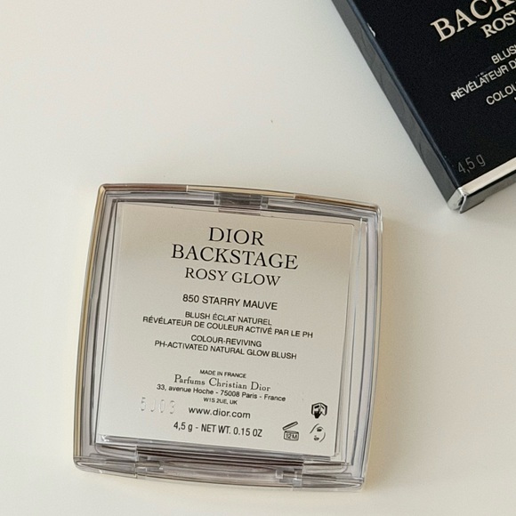 NWT Dior Backstage Rosy Glow Powder Blush Limited Edition 850 Starry Mauve - Picture 8 of 10